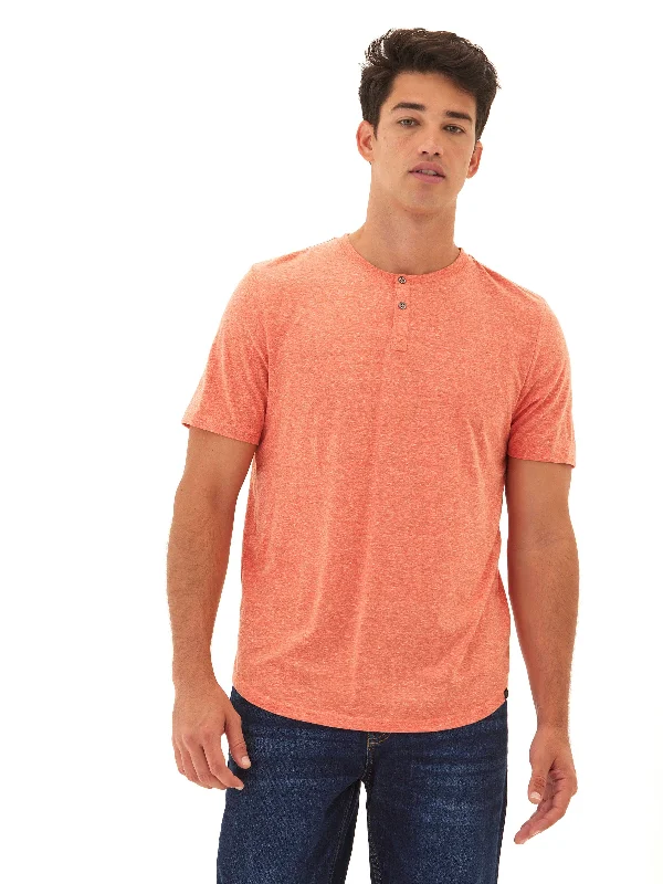 Baseline Short Sleeve Triblend Henley