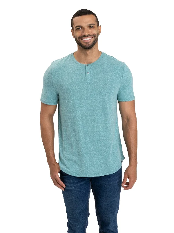 Baseline Short Sleeve Triblend Henley