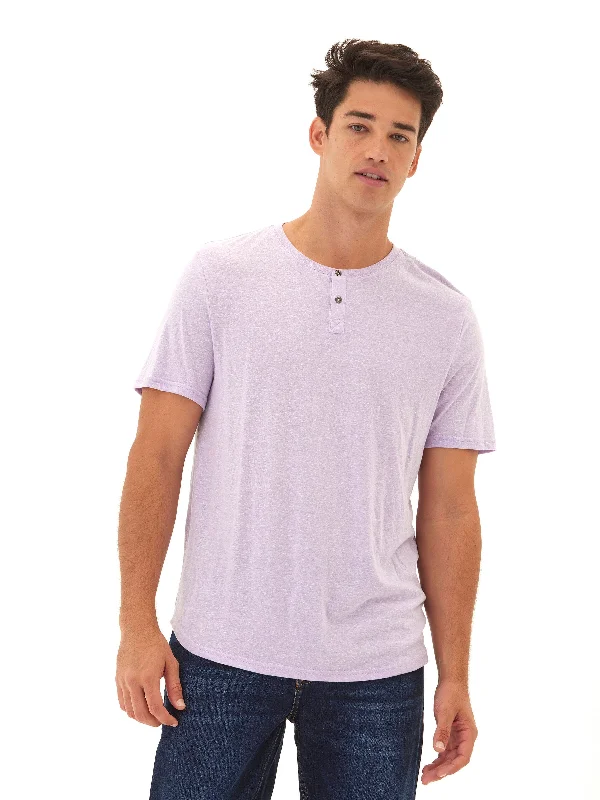 Baseline Short Sleeve Triblend Henley