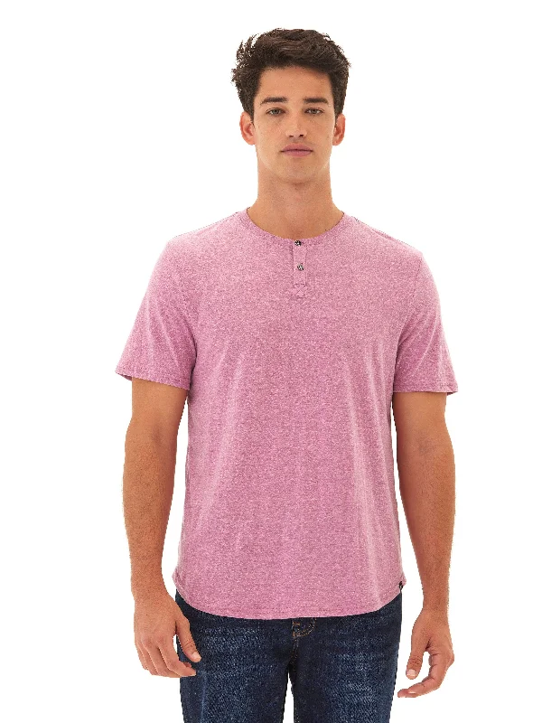 Baseline Short Sleeve Triblend Henley