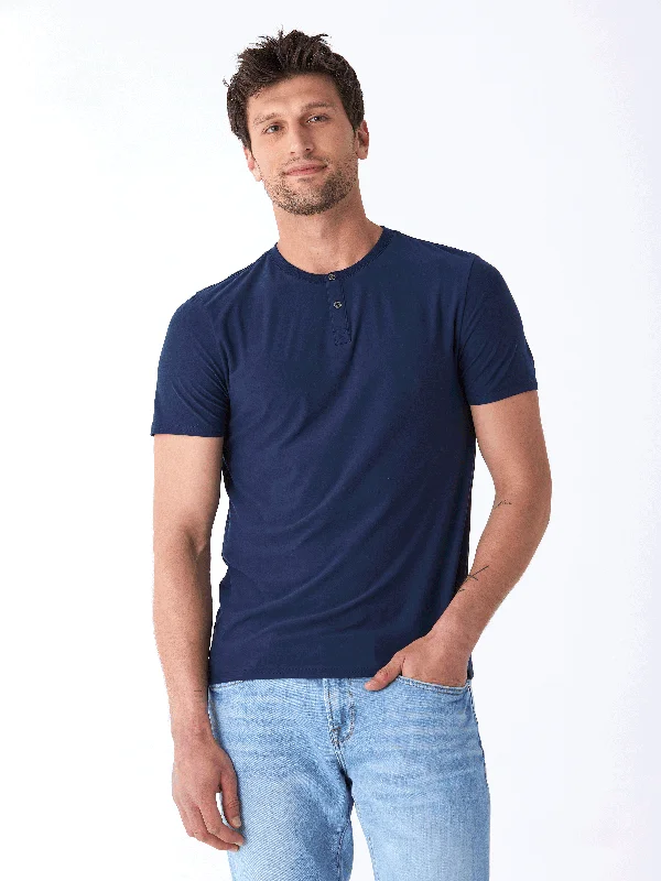 Frederick Luxe Jersey 2 Button Henley