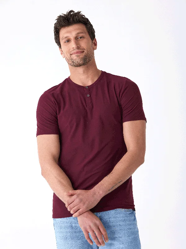 Frederick Luxe Jersey 2 Button Henley