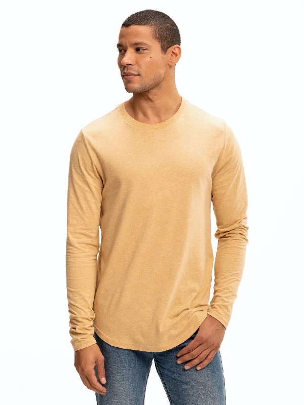 Kye Triblend Long Sleeve Crew