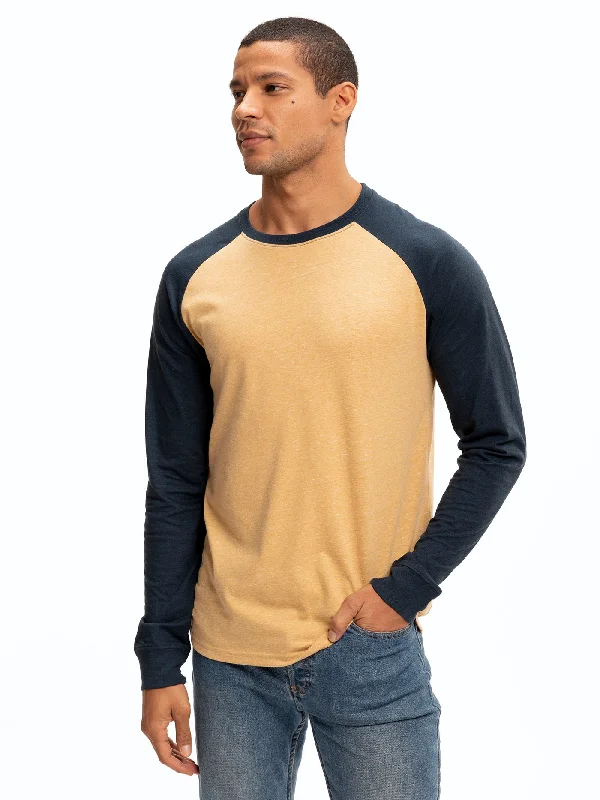 Triblend Long Sleeve Raglan Tee