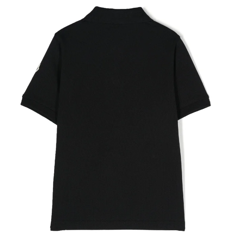 Black Logo Polo