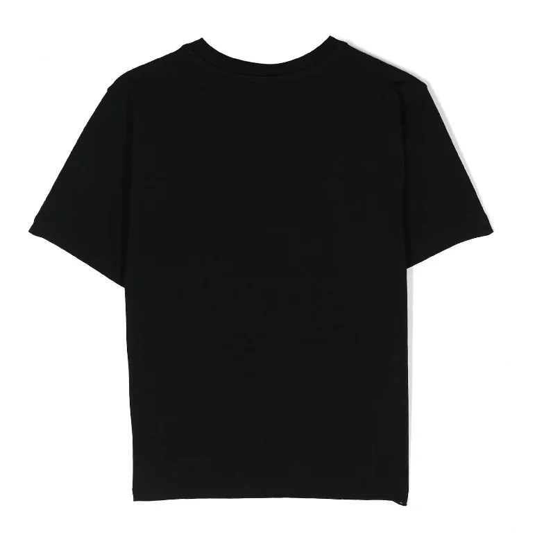 Black Multicolor Logo T-Shirt