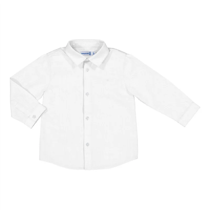 Boys' Dress Shirt In White