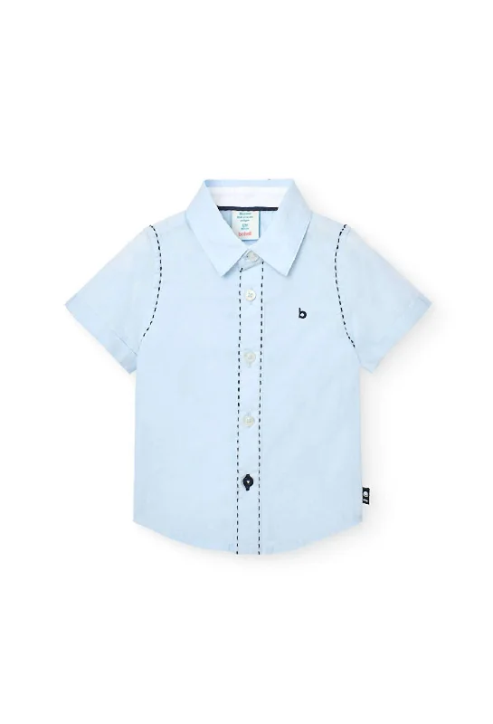 Boys' Fil A Fil Shirt In Blue