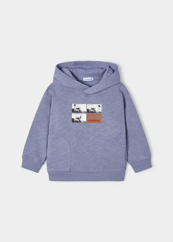 Boy's See You At The Skatepark Hoodie In Blue