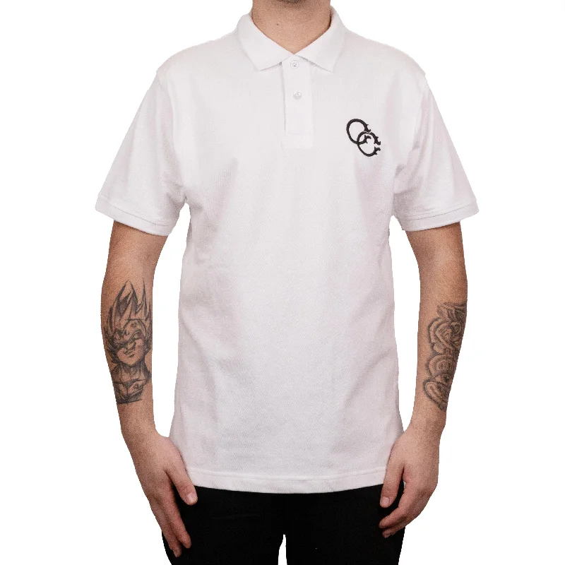 Cavalli Class Mens White Polo