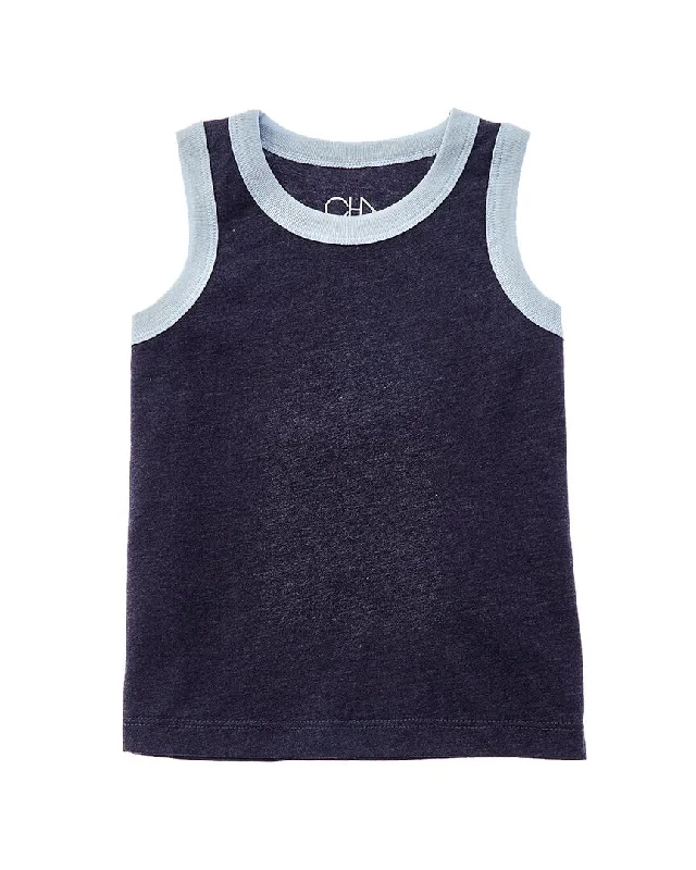 Chaser Recycled Vintage Jersey Contrast Binding Tank