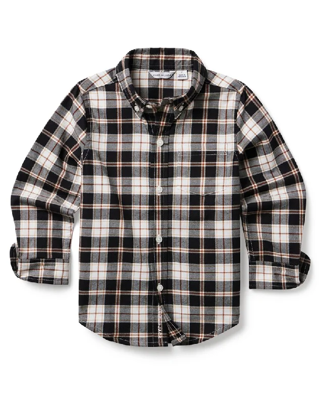 Janie and Jack Tartan Flannel Shirt