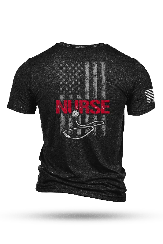 Stethoscope Flag - T-Shirt