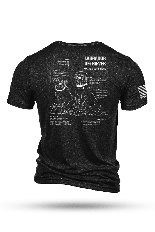 Labrador Schematic - T-Shirt