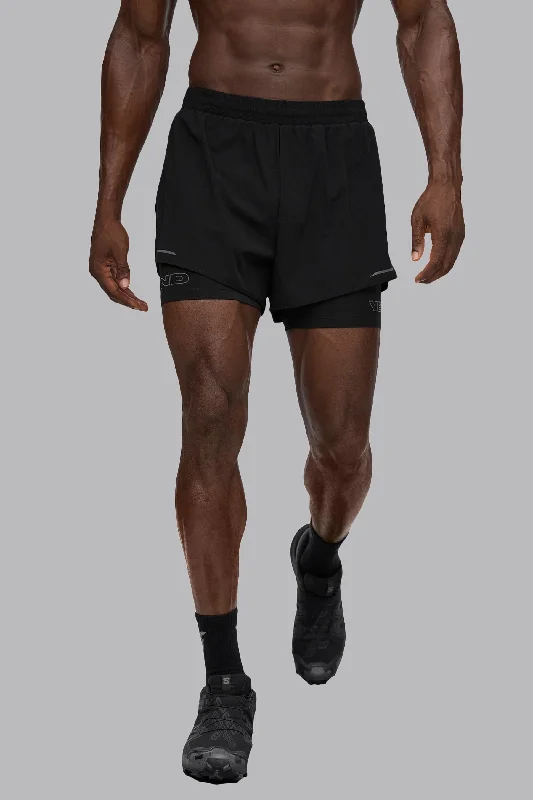 V_LYTE 5" 2-IN-1 SHORTS - Black