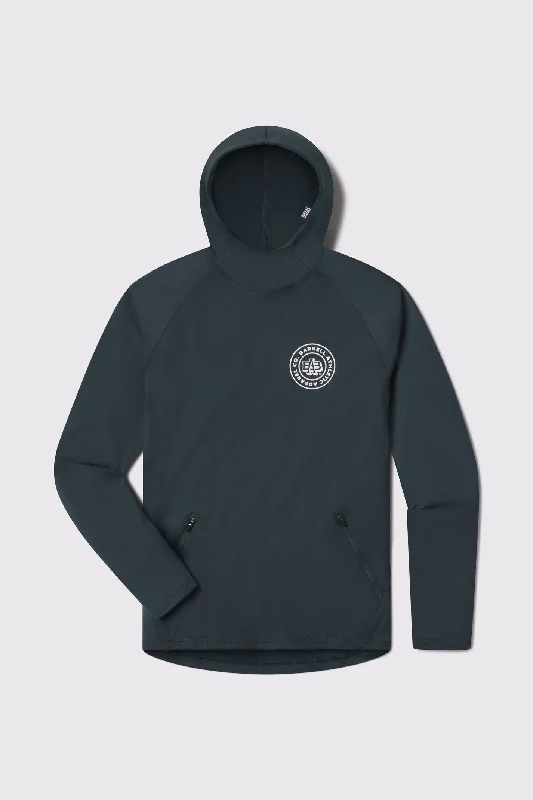 Monogram Stealth Hoodie Mountain Blue