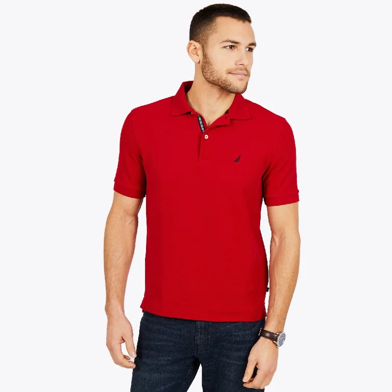 Nautica Mens Big & Tall Classic Fit Performance Deck Polo