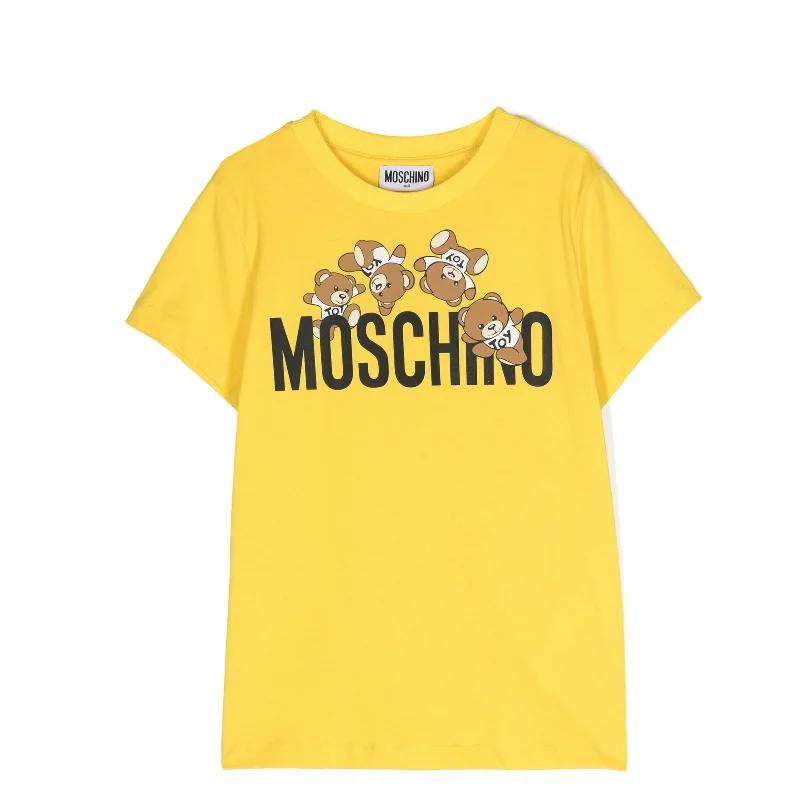 Yellow Teddy Bear Logo T-Shirt