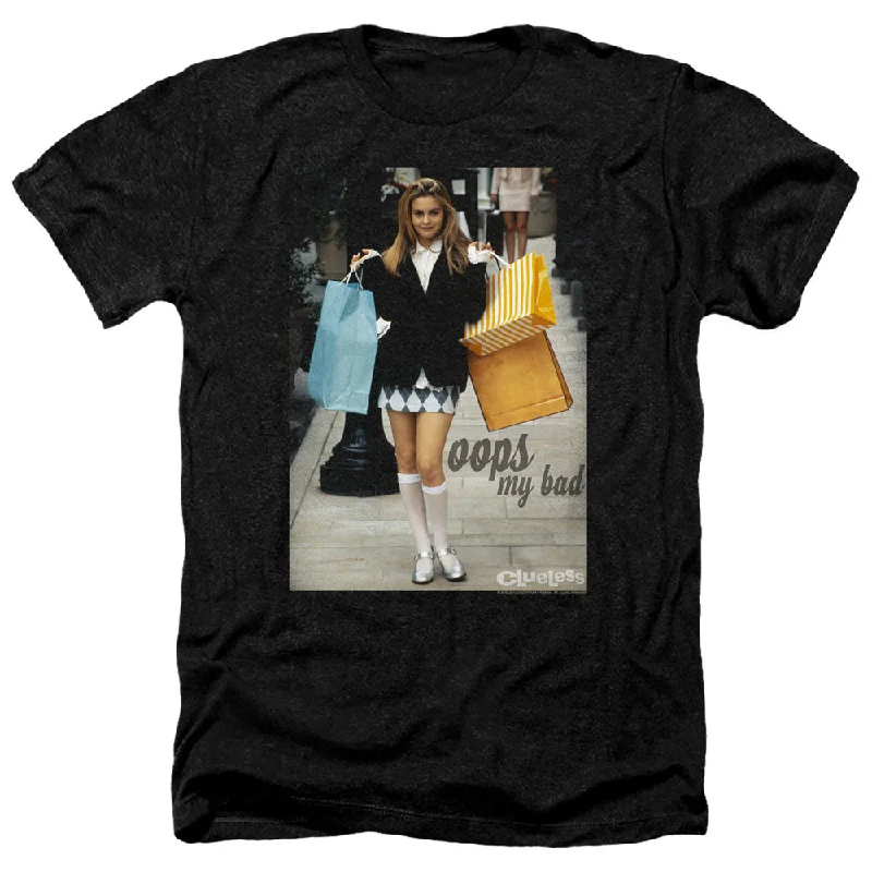 Clueless Heather T-Shirt Cher Oops My Bad Black Tee