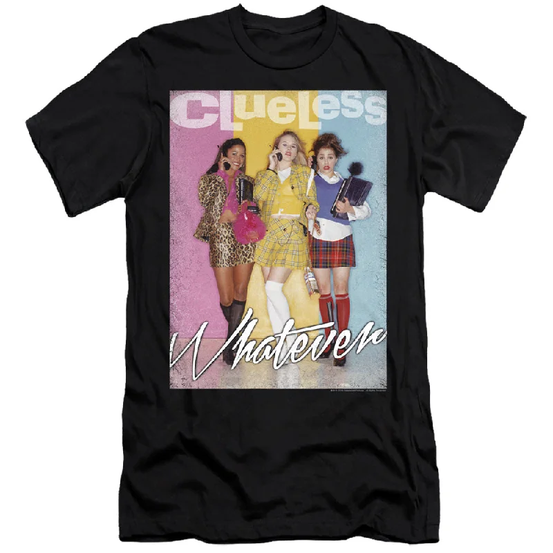 Clueless Premium Canvas T-Shirt Whatever Black Tee