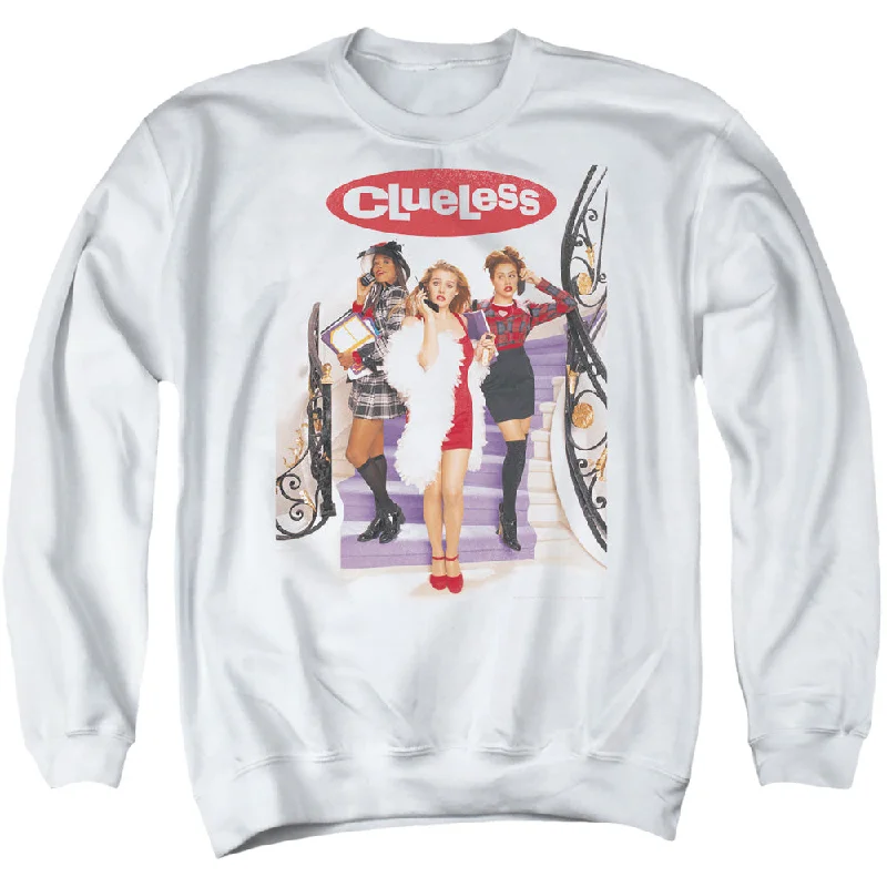 Clueless Sweatshirt Movie Poster White Pullover