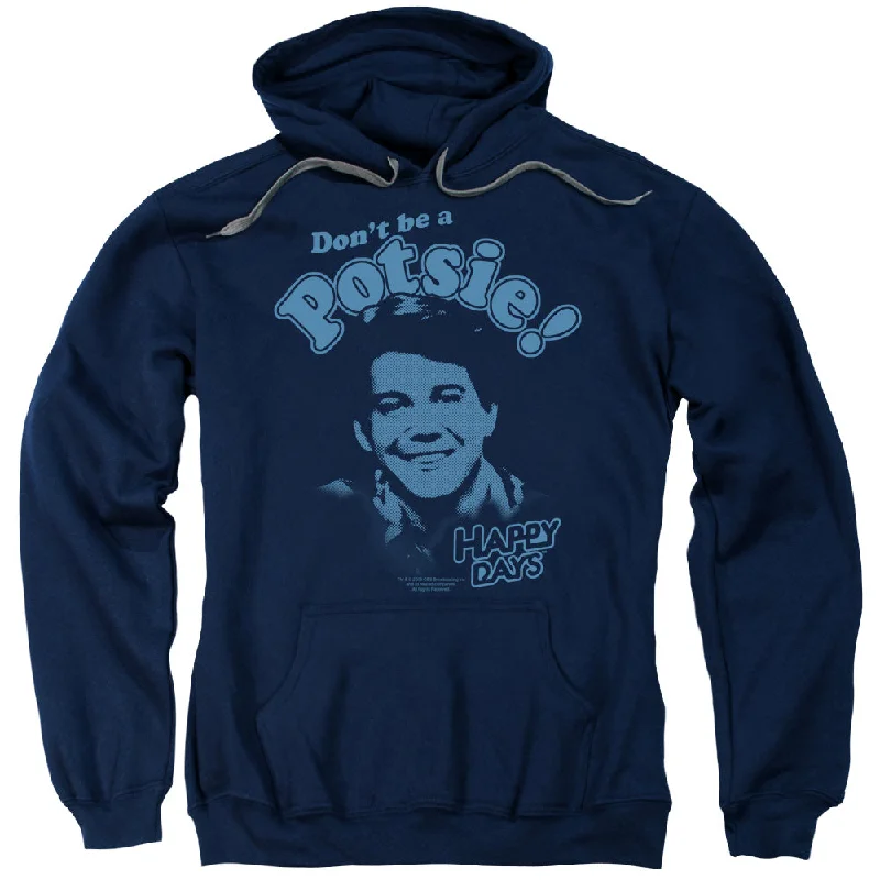 Happy Days Hoodie Don't Be a Potsie Navy Hoody