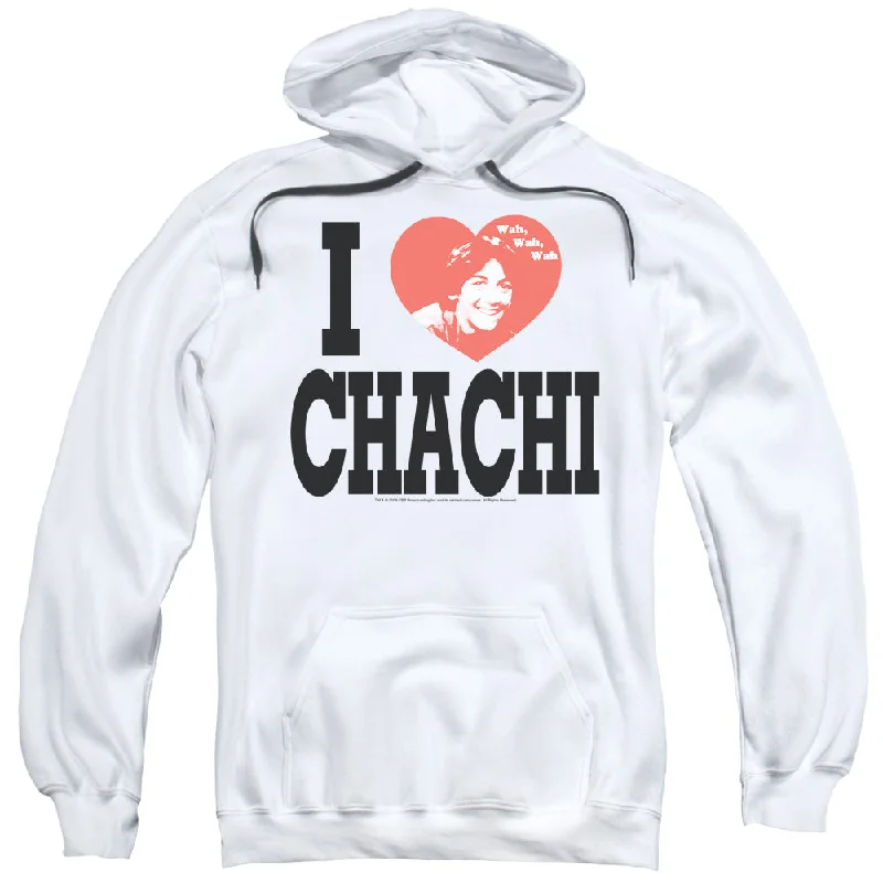 Happy Days Hoodie I Love Chachi White Hoody