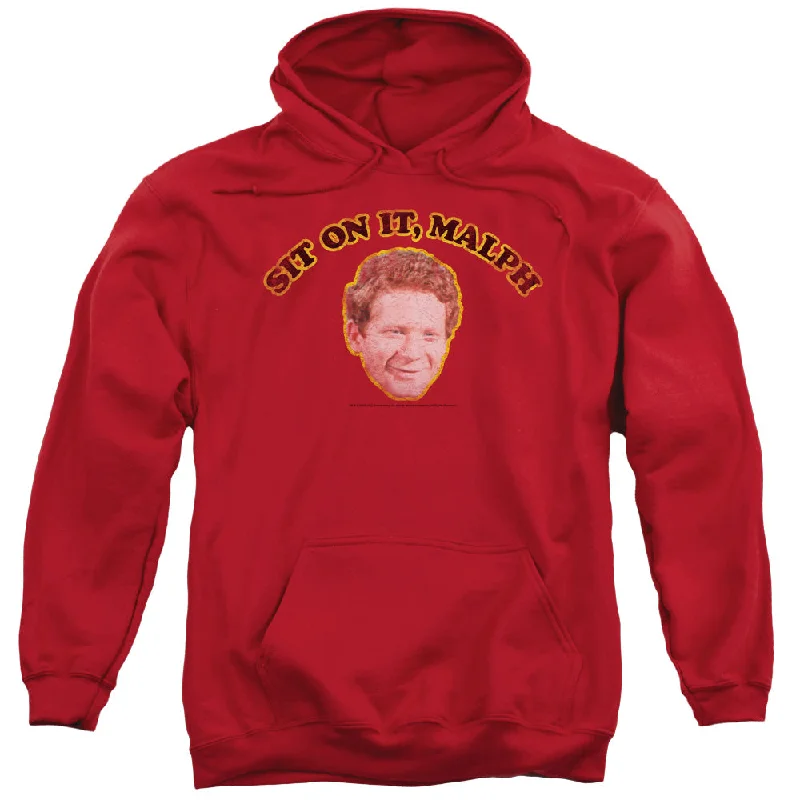 Happy Days Hoodie Sit On It Malph Red Hoody