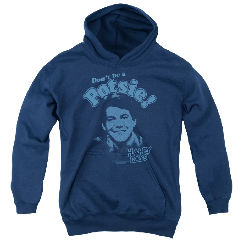 Happy Days Kids Hoodie Don't Be a Potsie Navy Hoody