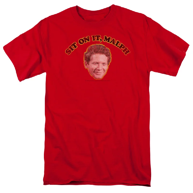 Happy Days T-Shirt Sit On It Malph Red Tee