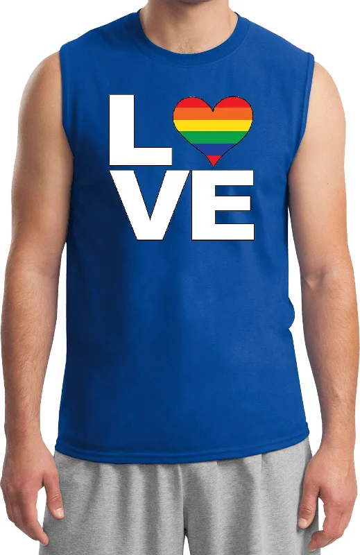 LGBT Muscle Shirt Gay Pride Love