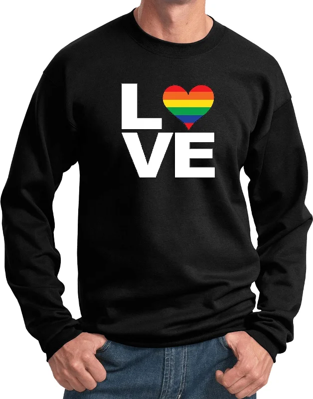 LGBT Sweatshirt Gay Pride Love