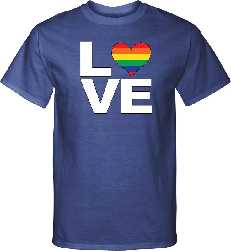 LGBT Tall T-shirt Gay Pride Love