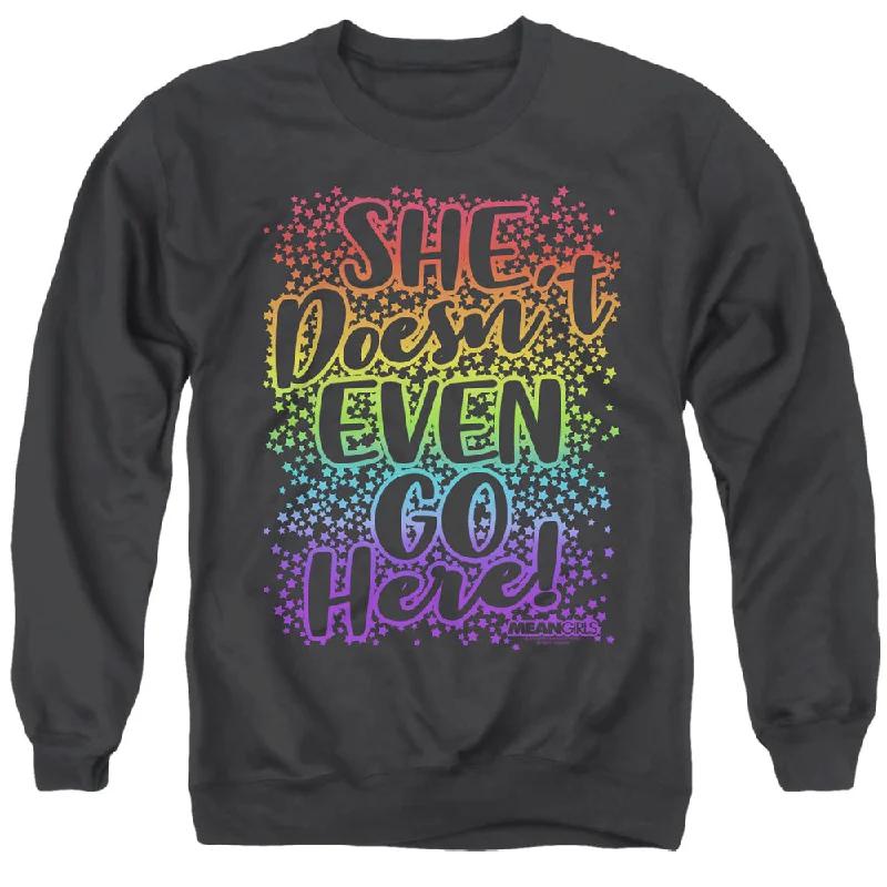 Mean Girls Sweatshirt Doesn't Go Here Black Pullover