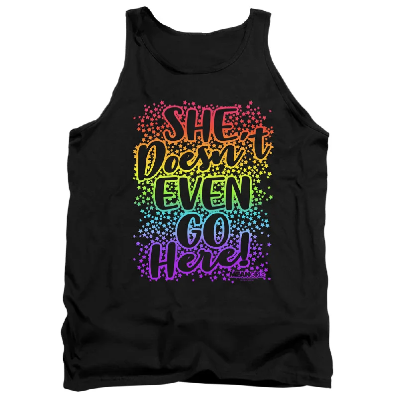 Mean Girls Tanktop Doesn't Go Here Black Tank