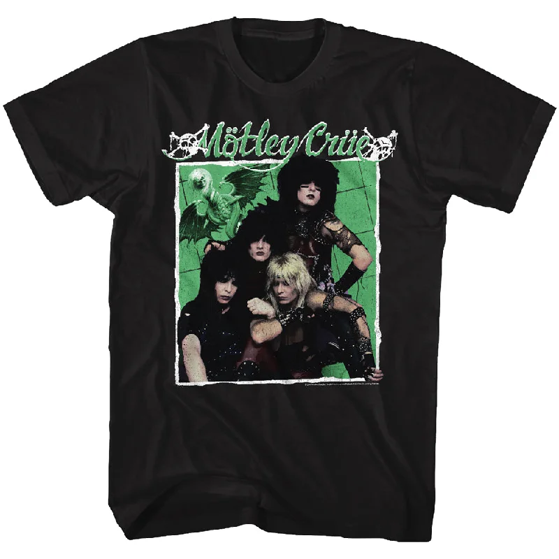 Motley Crue The Boys Adult Black Tee Shirt