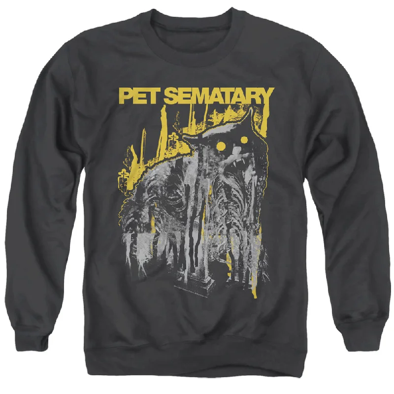 Pet Sematary Sweatshirt Decayed Cat Black Pullover