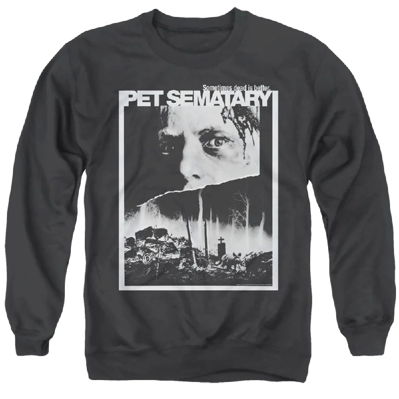 Pet Sematary Sweatshirt Movie Poster Artwork Black Pullover