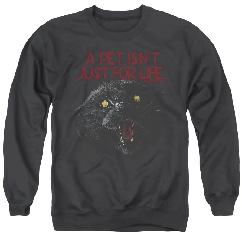 Pet Sematary Sweatshirt Pet Isn't For Life Black Pullover