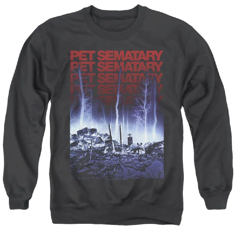 Pet Sematary Sweatshirt Repeat Black Pullover