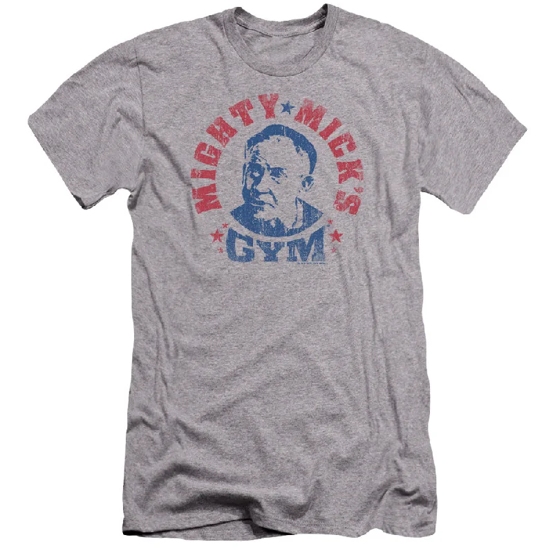 Rocky Canvas T-Shirt Vintage Mighty Micks Gym Athletic Heather