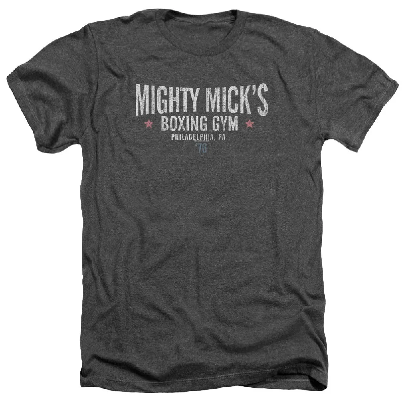 Rocky Heather T-Shirt Mighty Micks Boxing Charcoal Tee