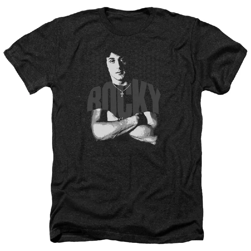 Rocky Heather T-Shirt Stars Black Tee