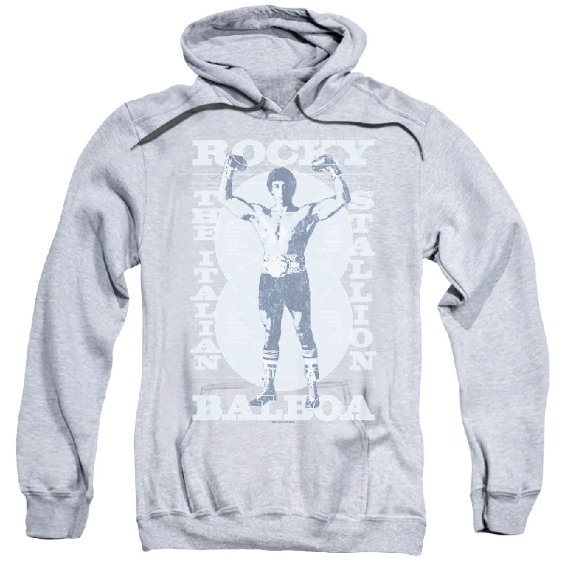 Rocky Hoodie Flexing Athletic Heather Hoody