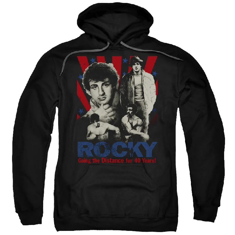 Rocky Hoodie Going the Distance Black Hoody