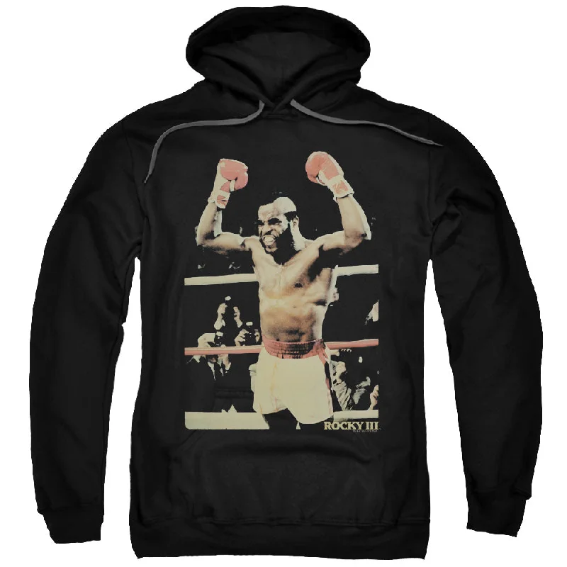 Rocky III Hoodie Clubber Lang Win Pose Black Hoody