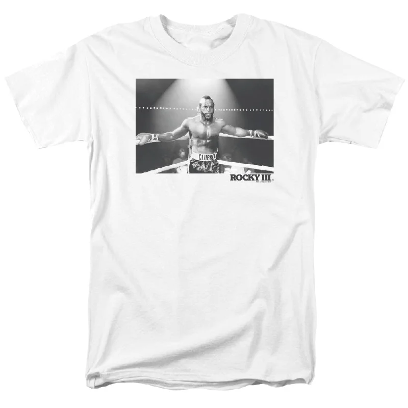 Rocky III T-Shirt Clubber In The Ring White Tee