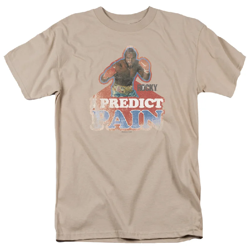 Rocky III T-Shirt I Predict Pain Sand Tee