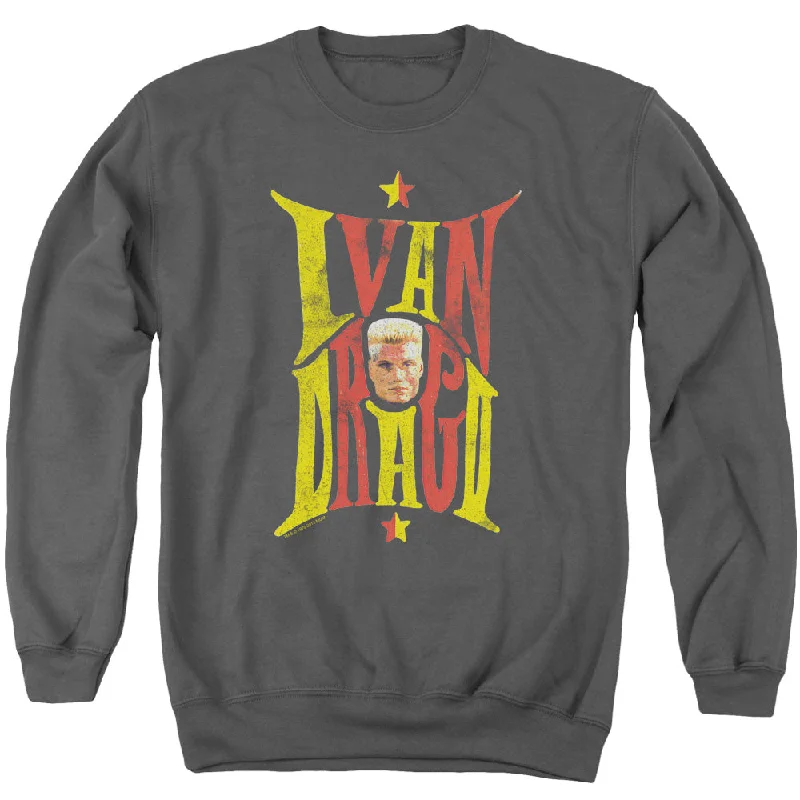 Rocky IV Sweatshirt Ivan Drago Colored Name Charcoal Pullover