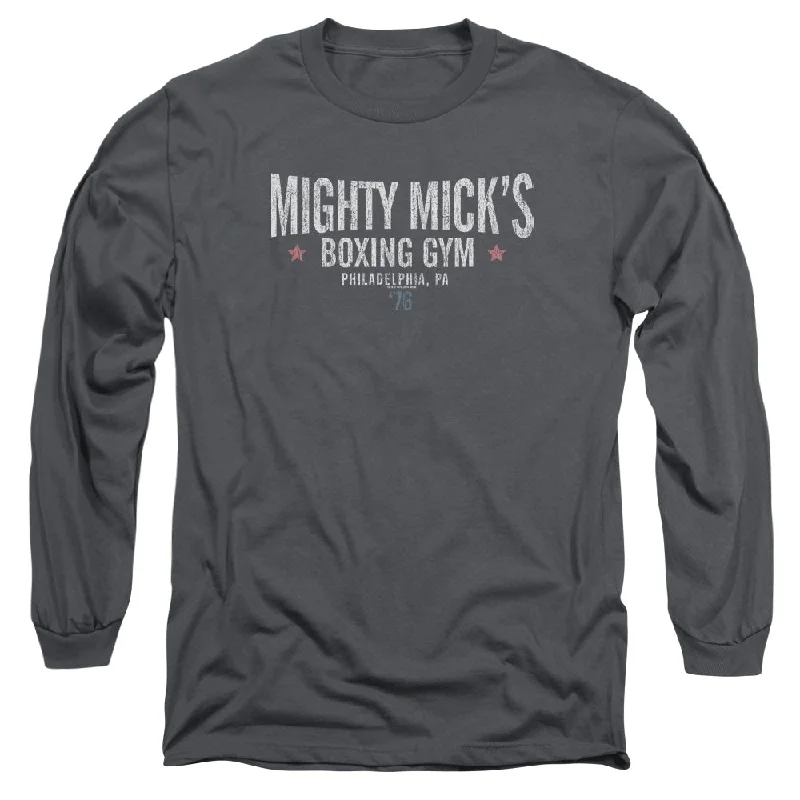 Rocky Long Sleeve T-Shirt Mighty Micks Boxing Charcoal Tee